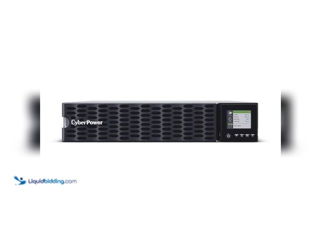 Lot 49-2024397 - CyberPower 6KVA/6KW, 240-Volt, High Density, Online Double-Conversion, 2U Rack/Tower Battery Backup....