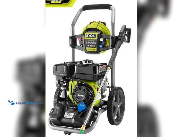 Lot 49-5460592 - RYOBI
3300 PSI 2.4 GPM Cold Water Gas Pressure Washer with 212cc Engine Internet # 327681193
Model...