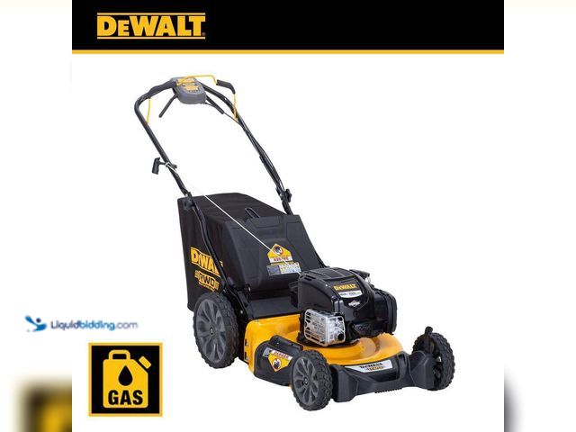 Lot 49-5453627 - DEWALT 21 in. 163cc Briggs and Stratton 725Exi Engine Rear Wheel Drive 3-in-1 Gas Self Propelled Wal...