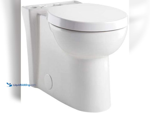 Lot 49-5463214 - American Standard 3053.120.020 Studio Right Height Round Front Universal Bowl, White (no tank) Unuse...