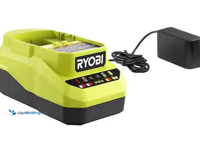 Lot 49-3530372 - RYOBI
ONE+ 18V Lithium-Ion Charger Internet # 317225006
Model # PCG002 Item is used, charger only.