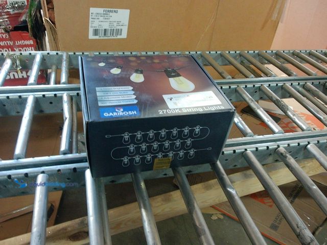 Lot 49-3472053 - Garibosh 49ft Led Outdoor String Lights, Dimmable Edison Shatterproof Waterproof Patio Lights, 2700K...