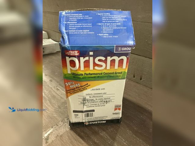 Lot 49-3527478 - Prism #19 Pewter 17 Lb. Grout - Custom Building Products Unused