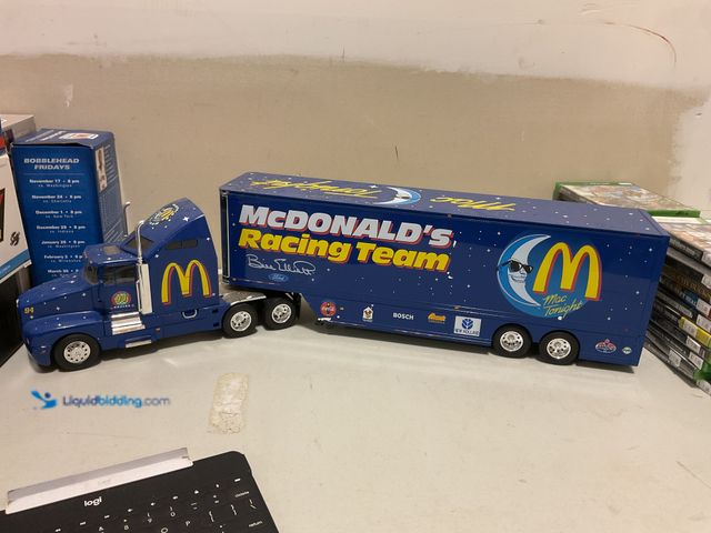 Lot 49-1977864 - Other BILL ELLIOTT MAC TONIGHT MCDONALDS #94 RACING TEAM KENWORTH TRANSPORTER LARGE SIZE APPROXIMATE...