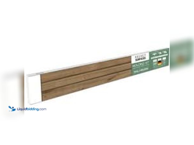 Lot 49-3563501 - QTY 3 - Select Surfaces Molding Kit 3'8" L. Kit includes: 2 T-Moldings, 1 End Cap, 1 Reducer.  4 Mol...