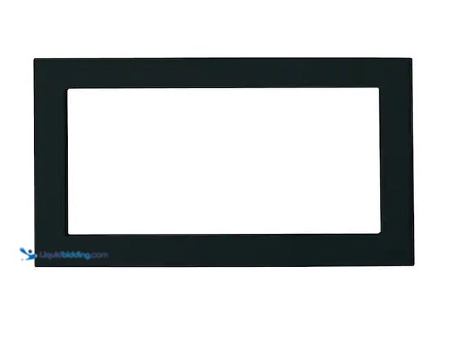 Lot 49-1568619 - GE 30 in. Built-In Microwave Trim Kit in Black Model # JX830DFBB, Unused  Ref#LBREL