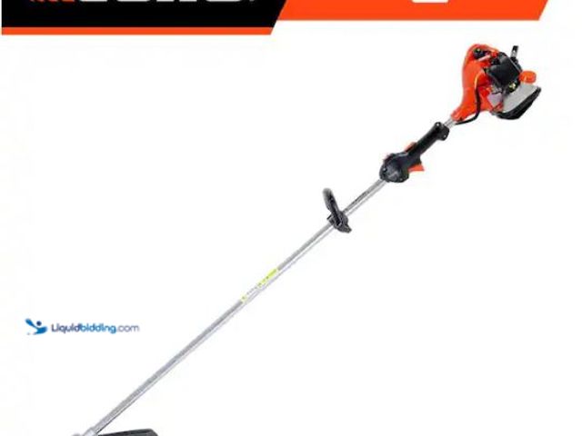 Lot 49-1569383 - ECHO 21.2 cc Gas 2-Stroke Straight Shaft String Trimmer with Rapid-Loader Trimmer Head and 16 in. Cu...
