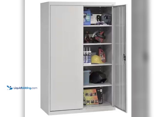 Lot 49-2026191 - Sandusky Elite Series 46 in. W x 72 in. H x 24 in. D 22-Gauge 5-Shelf Steel Freestanding Garage Stor...