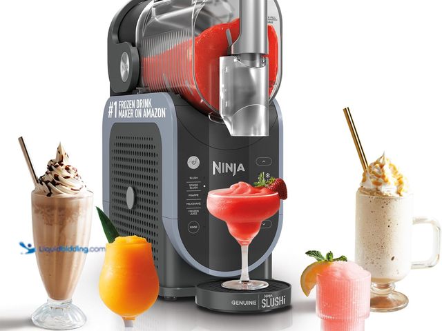 Lot 49-5544592 - Ninja SLUSHi Frozen Drink & Slushie Machine with RapidChill Technology | 88 oz. Easy Fill Vessel | 5...