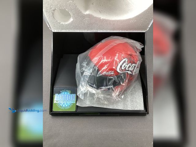 Lot 49-910640 - Other Action Racing Collectibles Platinum Series - Dale Earnhardt 1998 Coca-Cola Helmet Collectible ...