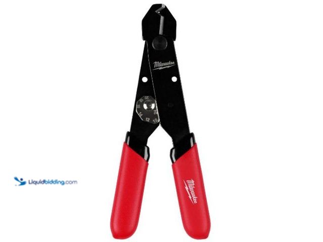 Lot 49-5574028 - Milwaukee 12-24 AWG Adjustable Compact Wire Stripper & Cutter. SKU# 48-22-3040. New