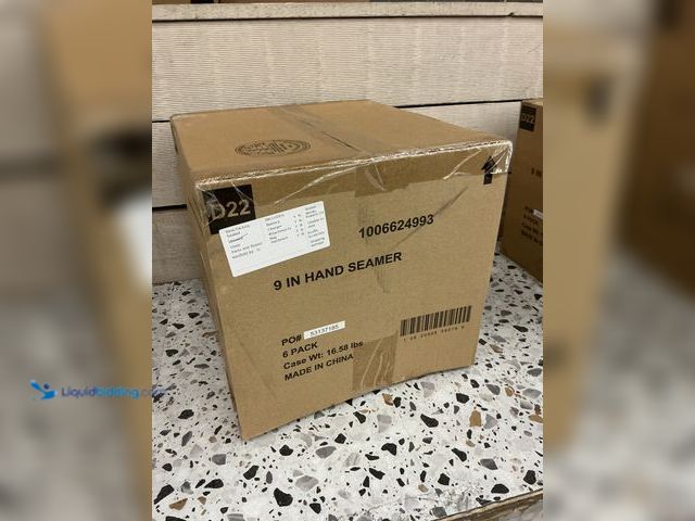 Lot 49-5485236 - QTY 6 - 9 in. Aluminum Hand Seamer. Model # S9R TS. Unused.