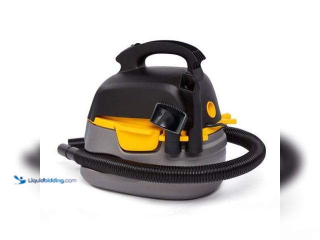 Lot 49-5559265 - Stinger 2.5 Gal. 1.75 Peak HP Small Shop Vacuum Wet Dry Vac. Model # HD2025.  Used