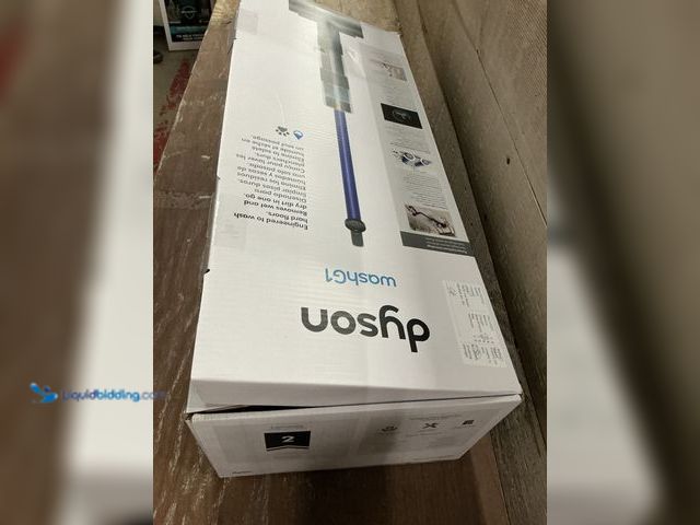 Lot 49-3540059 - Dyson WashG1 Wet Cleaner (Matte Black/Ultra Blue) (scuffs and scratches) (tested works) (attachments...