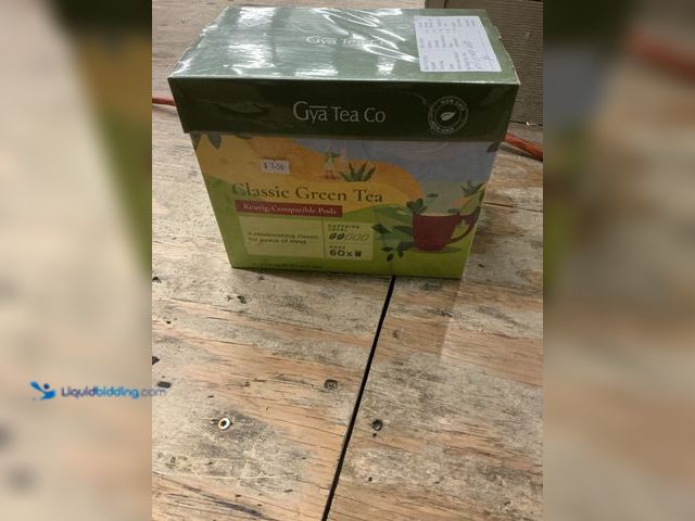 Lot 49-3531135 - Gya Tea Co Classic Green Tea K Cups for Keurig 60ct. Mild Caffeine (best by may 2027) New