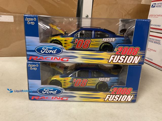 Lot 49-5467338 - Other LOT OF 2 FORD RACING 2008 FUSION 1/24 SCALE DIECAST CARS IN ORIGINAL BOXES