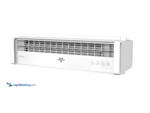 Lot 49-1628221 - Vornado Portal 6.58 in. 3-Fan Speeds Window Fan in with Reversible Exhaust Mode, Weather Resistant, ...