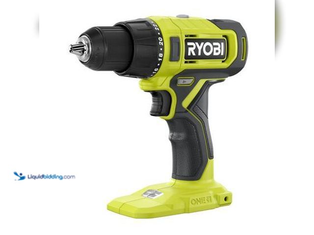 Lot 49-5559271 - RYOBI ONE+ 18V Cordless 1/2 in. Drill/Driver (Tool Only). Model # PCL206B. Unused