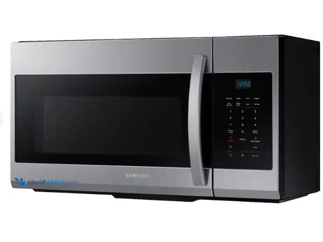 Lot 49-3566062 - Samsung - 1.7 Cu. Ft. Over-the-Range Microwave - Stainless Steel. Model: ME17R7021ESSKU: 6396300. Un...