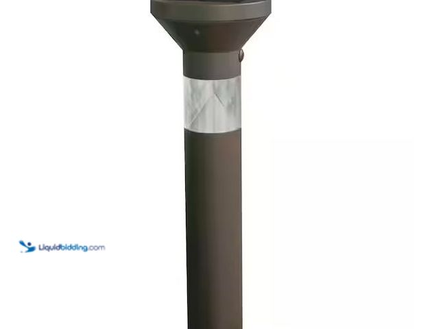 Lot 49-1576508 - Feit Electric One Sync Landscape 40 Lumens Bronze Solar Integrated LED Outdoor Bollard Light with Du...