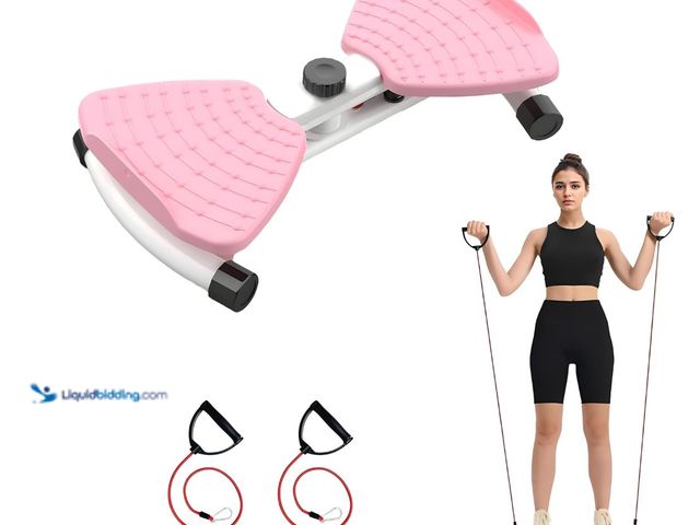 Lot 49-3465358 - Waist Twist Exercise Machine - 300 lbs Capacity Ab Workout Equipment for Slim Waist & Core Strength ...