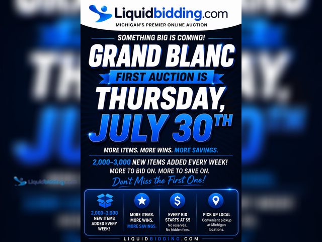 Lot 49-500000 - Grand Blanc First Auction is July 30th!