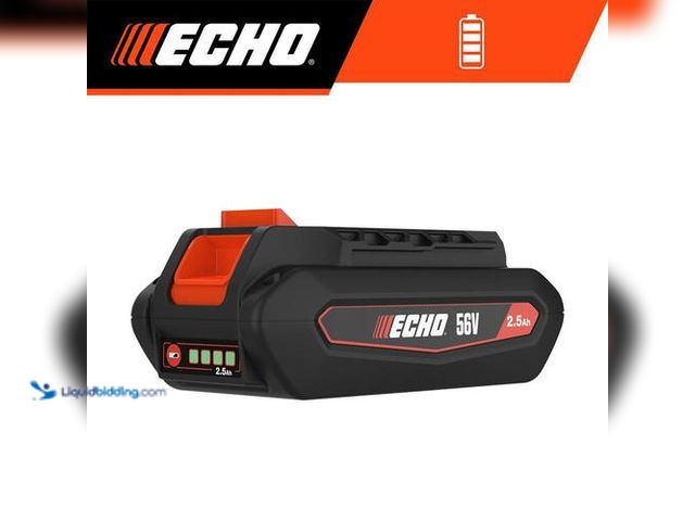 Lot 49-3616811 - ECHO 56V Compact 2.5Ah Lithium-Ion Battery with eCM Battery Management Technology and On-Board Fuel ...