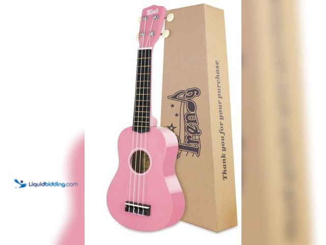 Lot 49-1569652 - Trendy Soprano Valentine's Day Ukulele for Beginners 21 Inch Hawaiian Wood Ukuleles for Adult Studen...