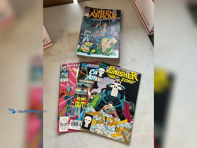 Lot 49-1505261 - COLLECTIBLE LOT OF 20 COMIC BOOKS FROM DC, MARVEL AND MORE INCLUDING PUNISHER, CAPTAIN AMERICA, X-ME...