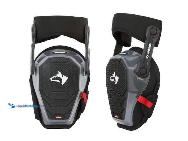 Lot 49-1572102 - Husky Soft Cap Gel/Foam Stabilizer Knee Pads Model # 1H-30511-2, Unused  Ref#SB0120