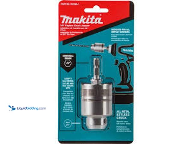 Lot 49-5458928 - 3/8 in. Metal Keyless Chuck for Impact Driver, Model#763198-1, Unused