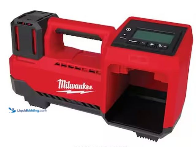Lot 49-5459690 - Milwaukee M18 18-Volt Lithium-Ion Cordless Electric Portable Inflator (Tool-Only). Model # 2848-20. ...