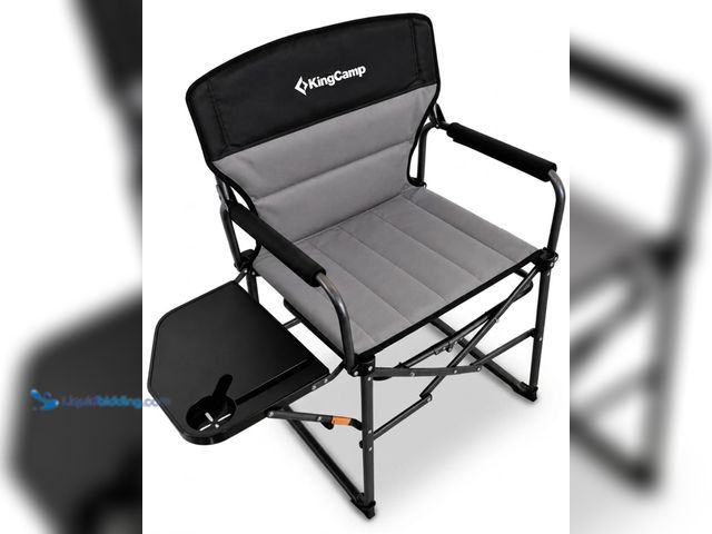 Lot 49-5546008 - King Camp black outdoor chaire.