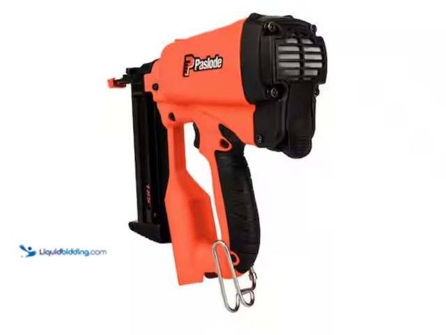 Lot 49-2020727 - Paslode Cordless 2 in. 18-Gauge Straight Lithium-Ion Brad Finish Nailer, Model # 918200> MSRP: $359....