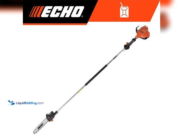 Lot 49-5449098 - ECHO
10 in. 21.2 cc Gas 2-Stroke Power Pole Saw with 94 in. Shaft (missing handle) (attachments not...
