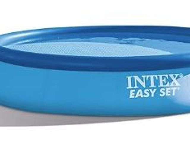 Lot 49-5436158 - Intex 26175EH Easy Set Inflatable Swimming Pool Set: 18ft x 48in – Includes 1500 GPH Cartridge Filte...