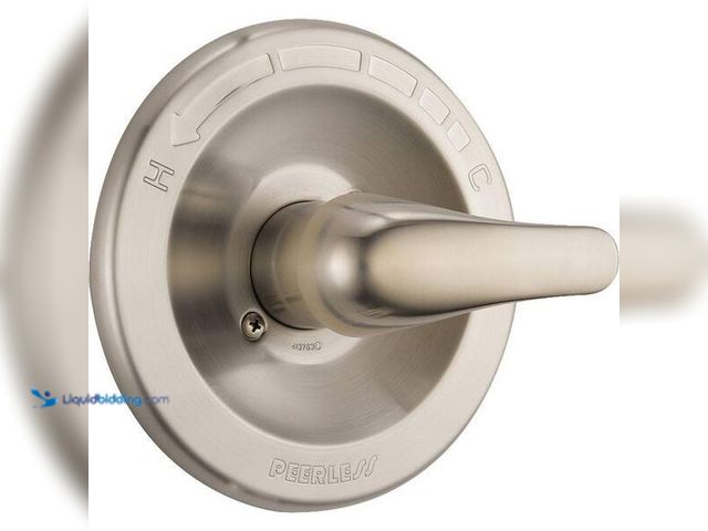 Lot 49-5452468 - Peerless
Single-Handle Valve Trim Kit in Brushed Nickel (Valve Not Included). Item is unused.