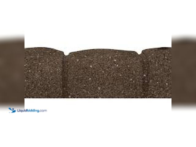 Lot 49-5438092 - QTY 2 - Vigoro Roman Stone 4 ft. Earth Rubber Garden Edging. Model # MT5001597. Unused