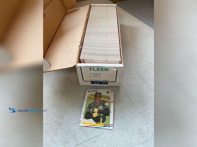 Lot 49-5515583 - Other 1988 FLEER BASEBALL COMPLETE 660 CARD SET INCLUDING BARRY BONDS AND MORE