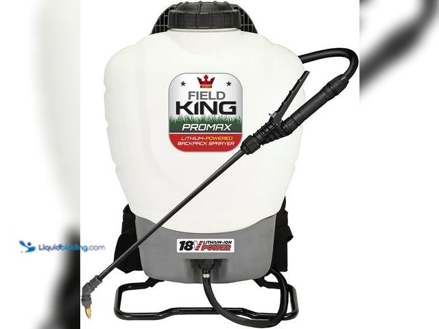 Lot 49-5453286 - Field King 190515 Professionals Battery Powered Backpack Sprayer, 4 gal. [Model: B07C814RC4] Used. U...