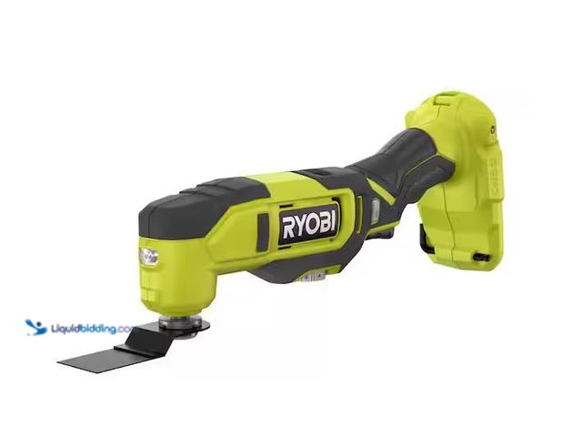 Lot 49-1576914 - RYOBI ONE+ 18V Cordless Oscillating Multi-Tool (Tool Only) Model # PCL430B, Slightly Used, Powers On...