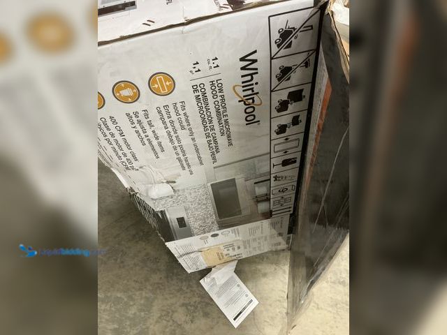 Lot 49-5476711 - Whirlpool 1.1 cu. ft. Over the Range Low Profile Microwave Hood Combination in Stainless Steel. Mode...