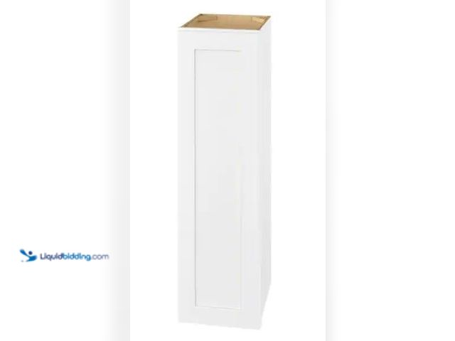 Lot 49-1519262 - Hampton Bay Avondale 12 in. W x 12 in. D x 42 in. H Ready to Assemble Plywood Shaker Wall Kitchen Ca...
