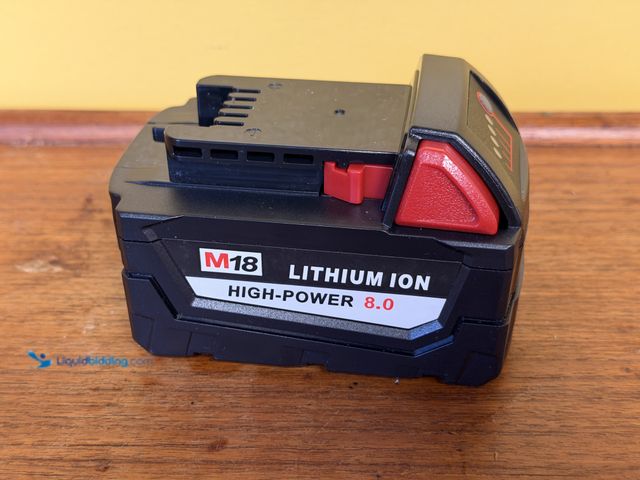 Lot 49-1820374 - New M18v 8.0 Ah Lithium-Ion REPLACEMENT Battery for Milwaukee