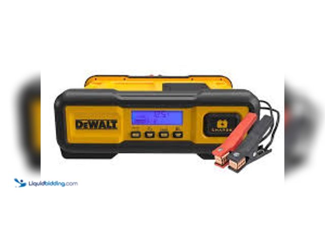 Lot 49-5458936 - DEWALT Professional 30 Amp Battery Charger, 3 Amp Battery Maintainer with 100 Amp Engine Start. Mode...