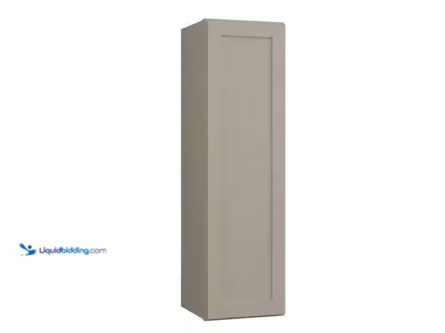 Lot 49-5573480 - Hampton Bay
Courtland 12 in. W x 12 in. D x 42 in. H Assembled Shaker Wall Kitchen Cabinet in Sterl...