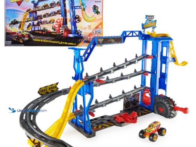 Lot 49-5460310 - Monster Jam Garage Playset Item is unused.
