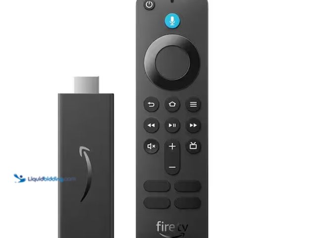 Lot 49-3613800 - Amazon Fire TV Stick HD (Newest Model), Free and Live TV, Alexa Voice Remote, Powered by the TV, Eff...