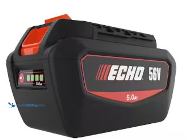 Lot 49-2025605 - ECHO 56V High-Capacity 5.0Ah Lithium-Ion Battery with eCM Battery Management Technology and On-Board...