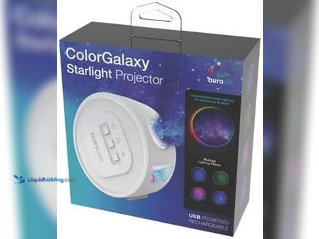 Lot 49-5461250 - QTY 2 - TZUMI  TZUMI LED Star Light Projector. Model: 7797. Unused